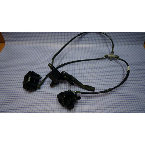 Тормоз дисковый в сборе ATV125 THUNDER LUX (102132)