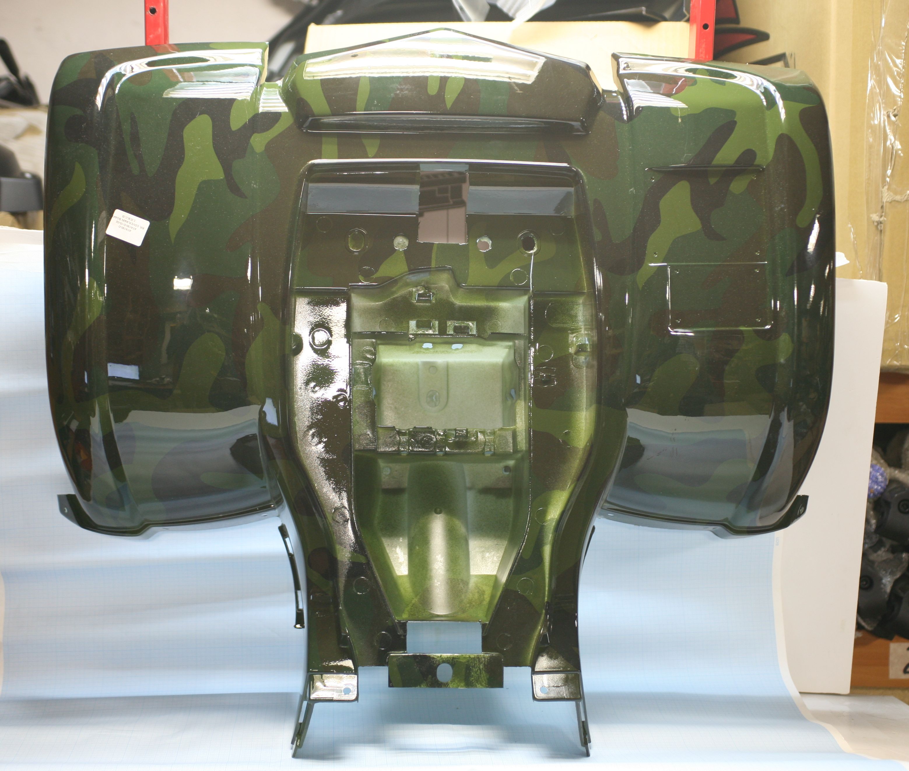 Облицовка пластиковая задняя, верхняя ATV150 THUNDER, (ATA150-D-10-02)