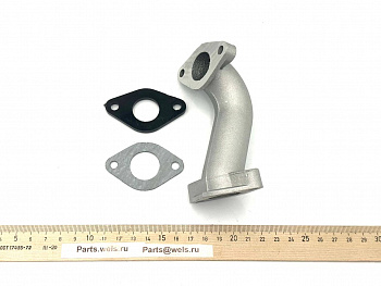 Коллектор впускной, алюминий с фурнитурой, JH125, 152FMI (52.4x55.5) FMB (WW0683)